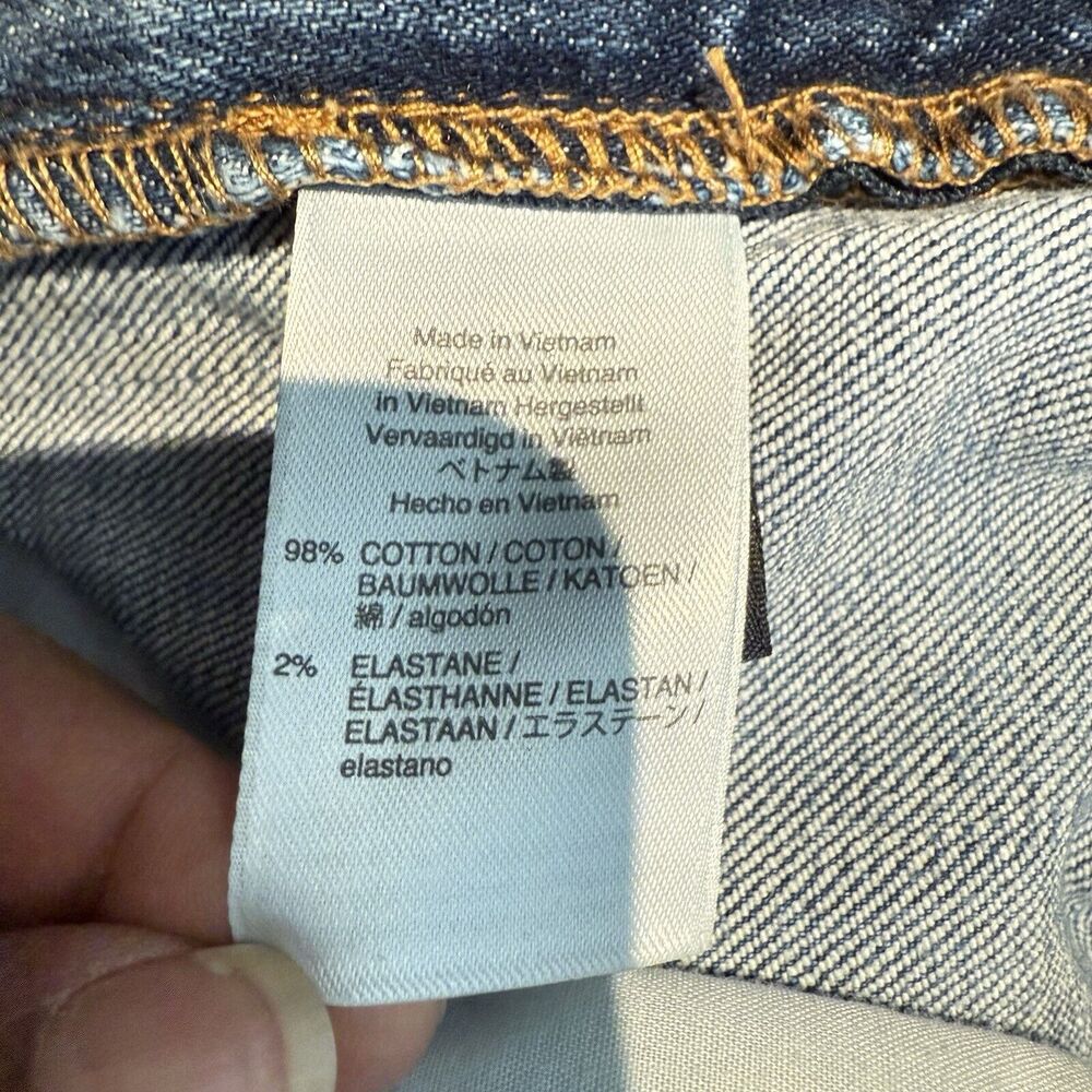 J Crew Jeans Mercantile Flex Slim 31 x 30 Distressed Straight Leg - Picture 14 of 16
